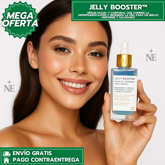 Jelly Booster™: Sérum Facial y Corporal que Corrige Manchas y Regenera la Piel