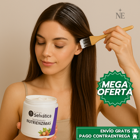 Oferta Especial 2x1: Duo Antifrizz™ - Tratamiento Capilar que Elimina el Frizz y Potencia el Brillo y Crecimiento del Cabello.