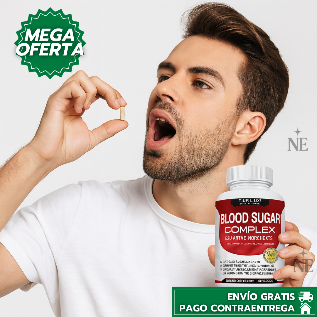 Blood Sugar Complex™: Suplemento Natural para Mantener Niveles Saludables de Azúcar en Sangre