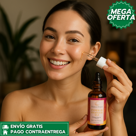 Cyperus Rotundus Oil™: Aceite Inhibidor Natural del Vello que Suaviza y Reduce el Crecimiento en Mujeres