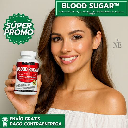 Blood Sugar Complex™: Suplemento Natural para Mantener Niveles Saludables de Azúcar en Sangre