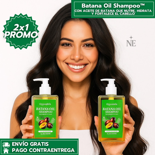 Oferta Especial 2x1: Batana Oil Shampoo™ - con Aceite de Batana que Nutre, Hidrata y Fortalece el Cabello