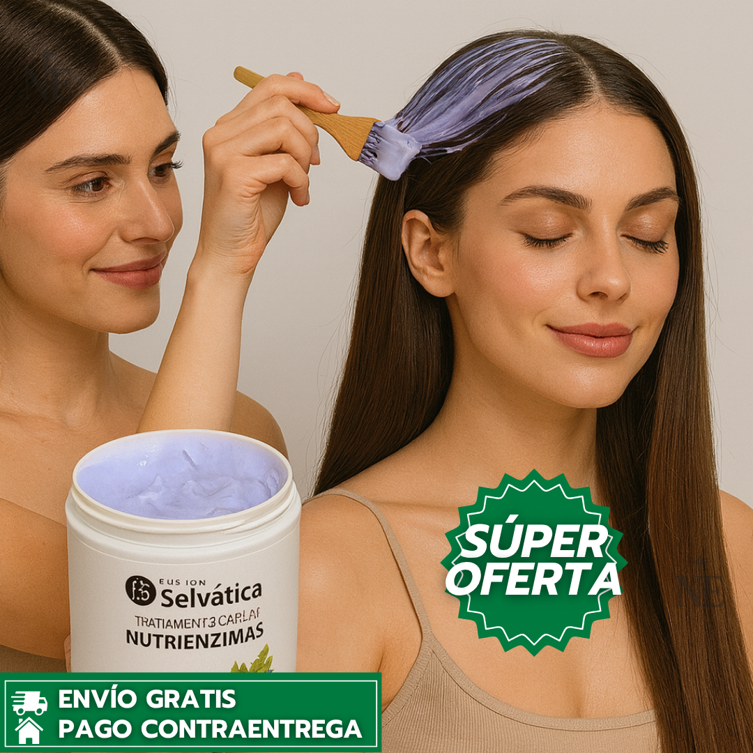 Oferta Especial 2x1: Duo Antifrizz™ - Tratamiento Capilar que Elimina el Frizz y Potencia el Brillo y Crecimiento del Cabello.