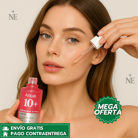 Oferta especial 2x1 ANUA™: Suero Facial Iluminador que Reduce Poros y Revive la Luminosidad Natural
