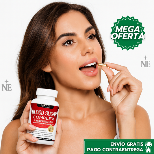 Blood Sugar Complex™: Suplemento Natural para Mantener Niveles Saludables de Azúcar en Sangre