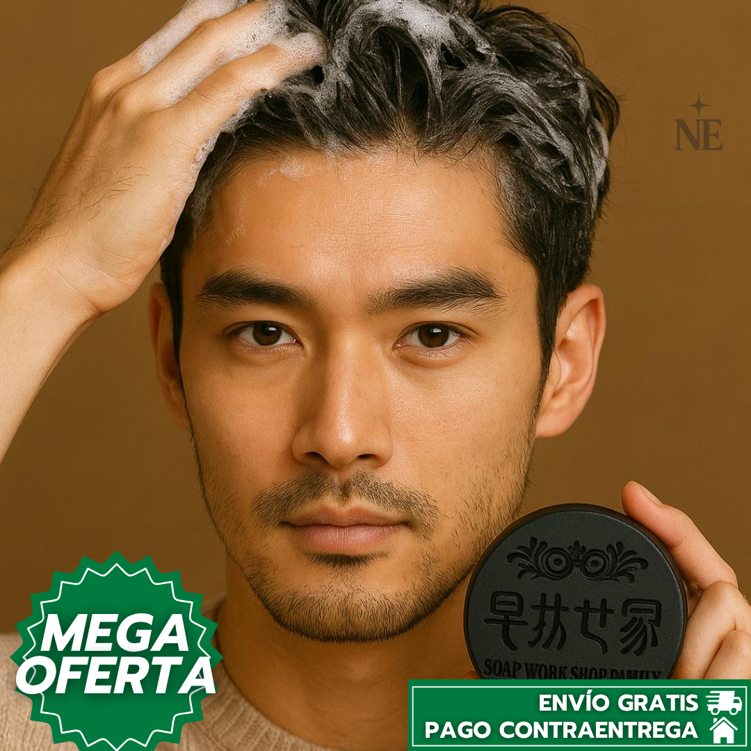 Oferta Especial 2x1: Revita Bar™ - Shampoo en Barra que Fortalece y Estimula el Crecimiento Capilar de Forma Natural.