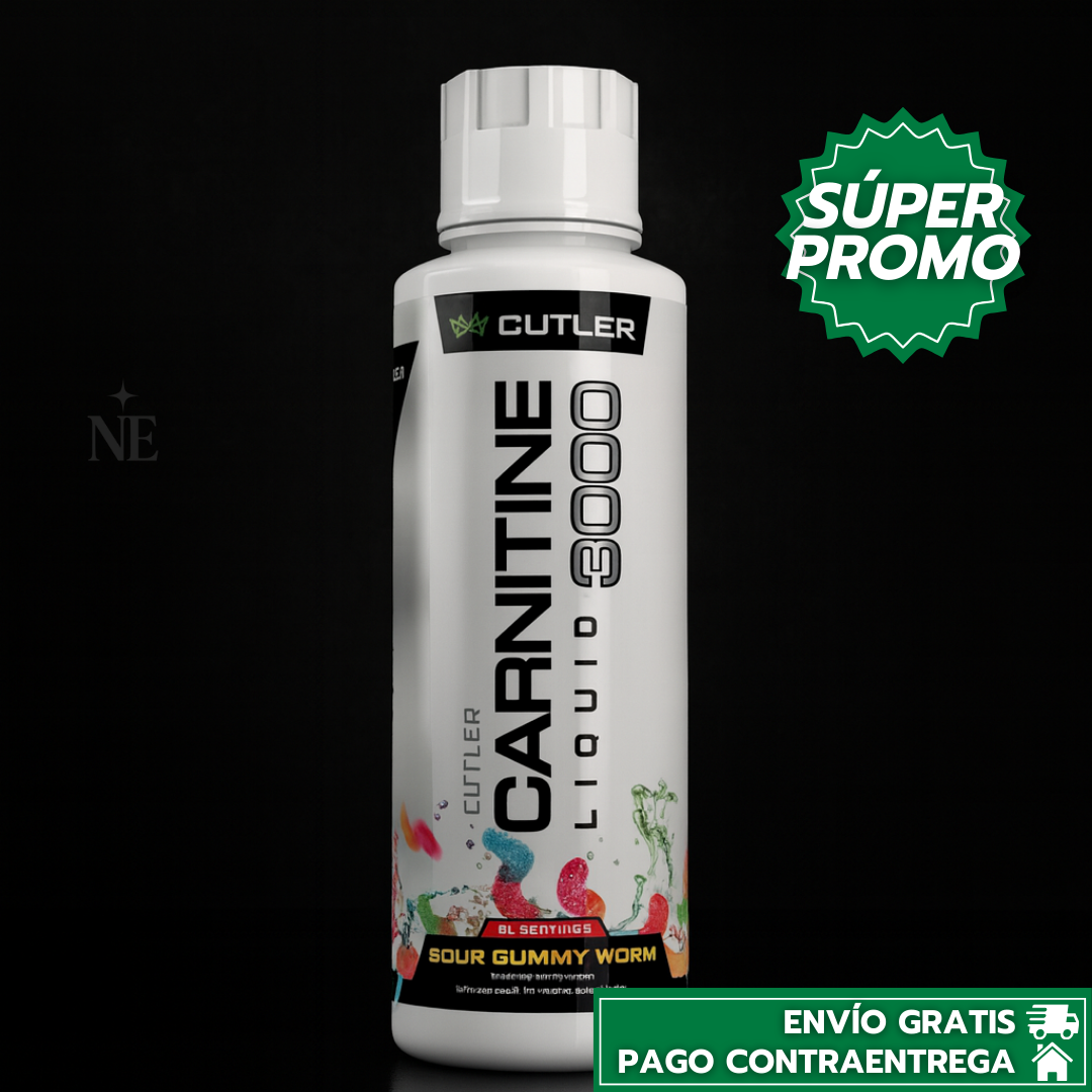 Liquid Carnitine 3000™: Suplemento Líquido de L-Carnitina para Energía, Quema de Grasa y Rendimiento Deportivo.