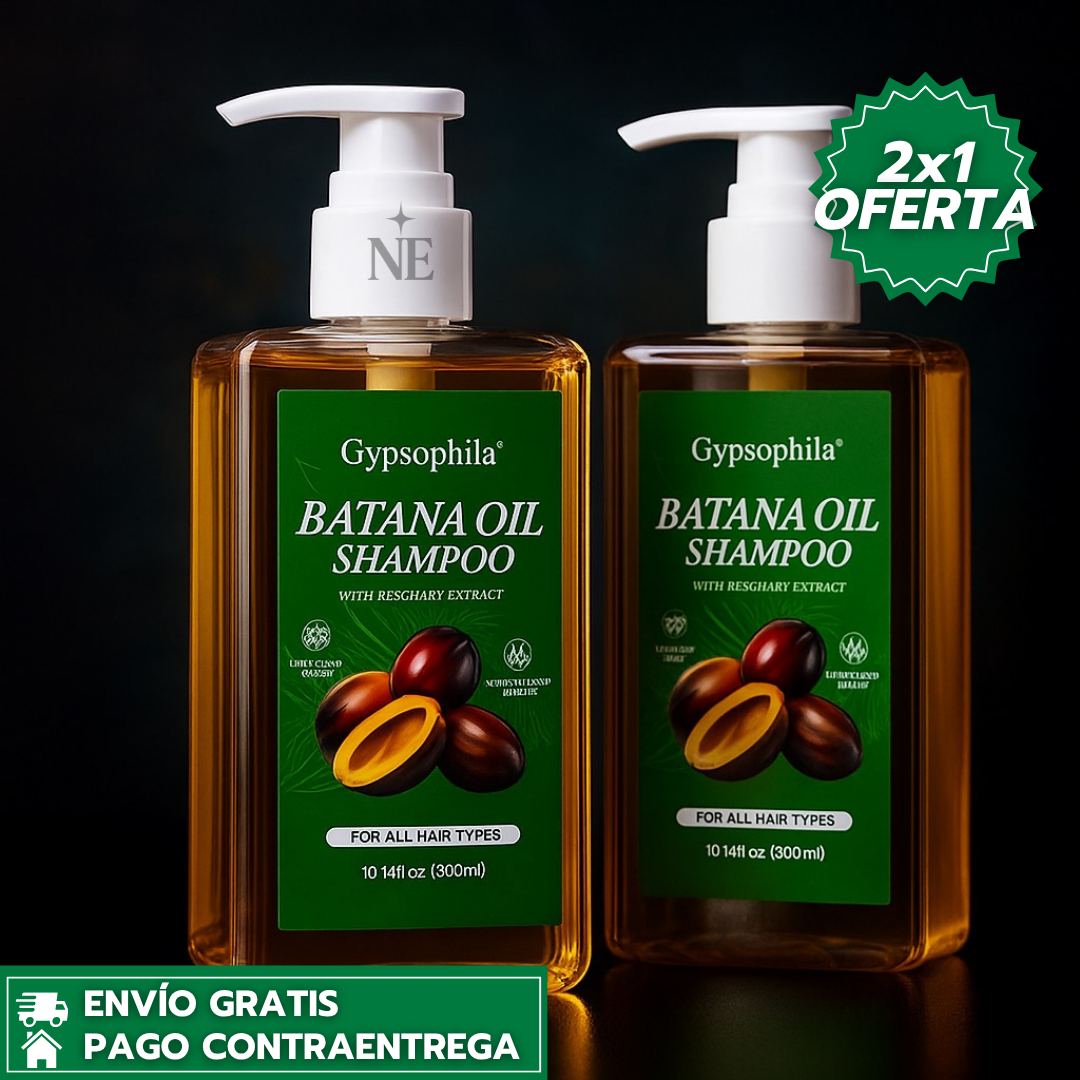 Oferta Especial 2x1: Batana Oil Shampoo™ - con Aceite de Batana que Nutre, Hidrata y Fortalece el Cabello