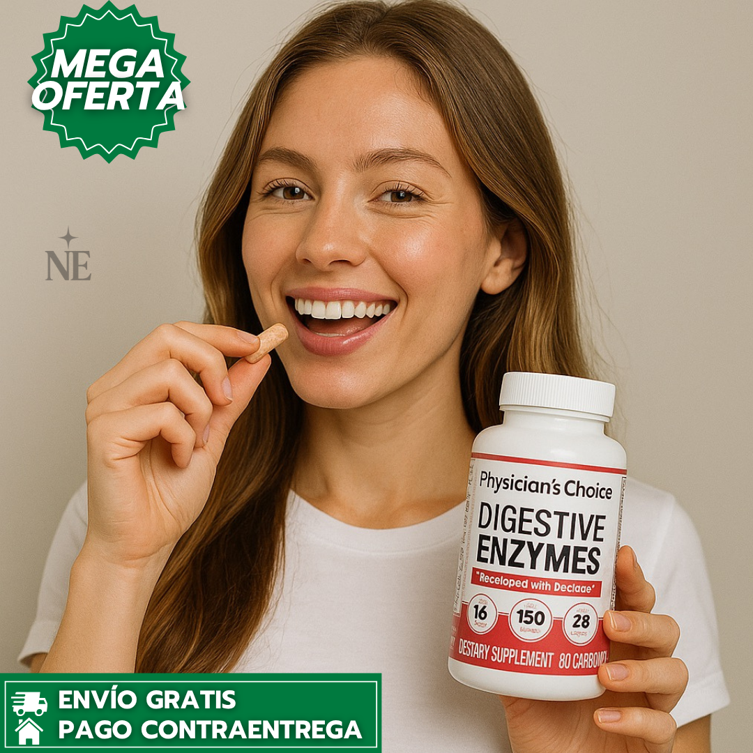 Oferta Especial 3x1: Physician's CHOICE Paquete™ - Paquete Digestivo Total con Probióticos, Enzimas y Alivio de Hinchazón