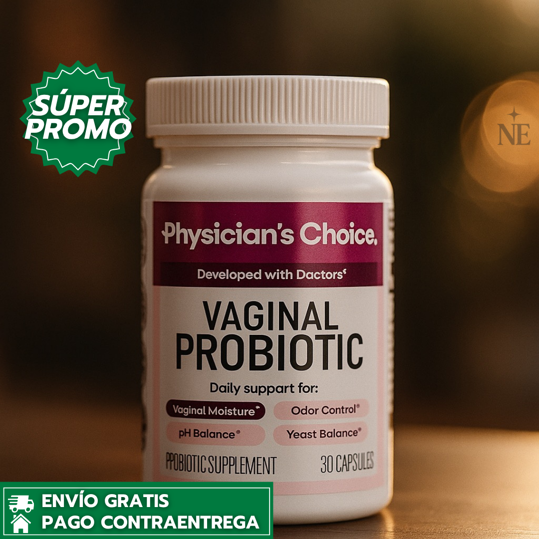Physician's CHOICE Probióticos vaginales™: Probiótico Femenino que Equilibra la Flora Vaginal, el pH y la Humedad Natural