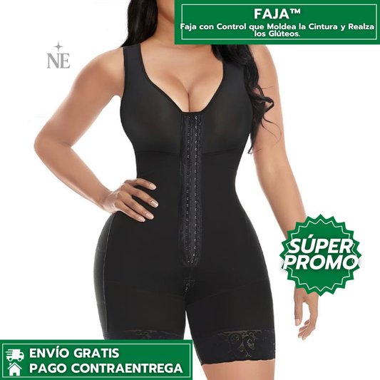 FAJA™: Faja con Control que Moldea la Cintura y Realza los Glúteos.