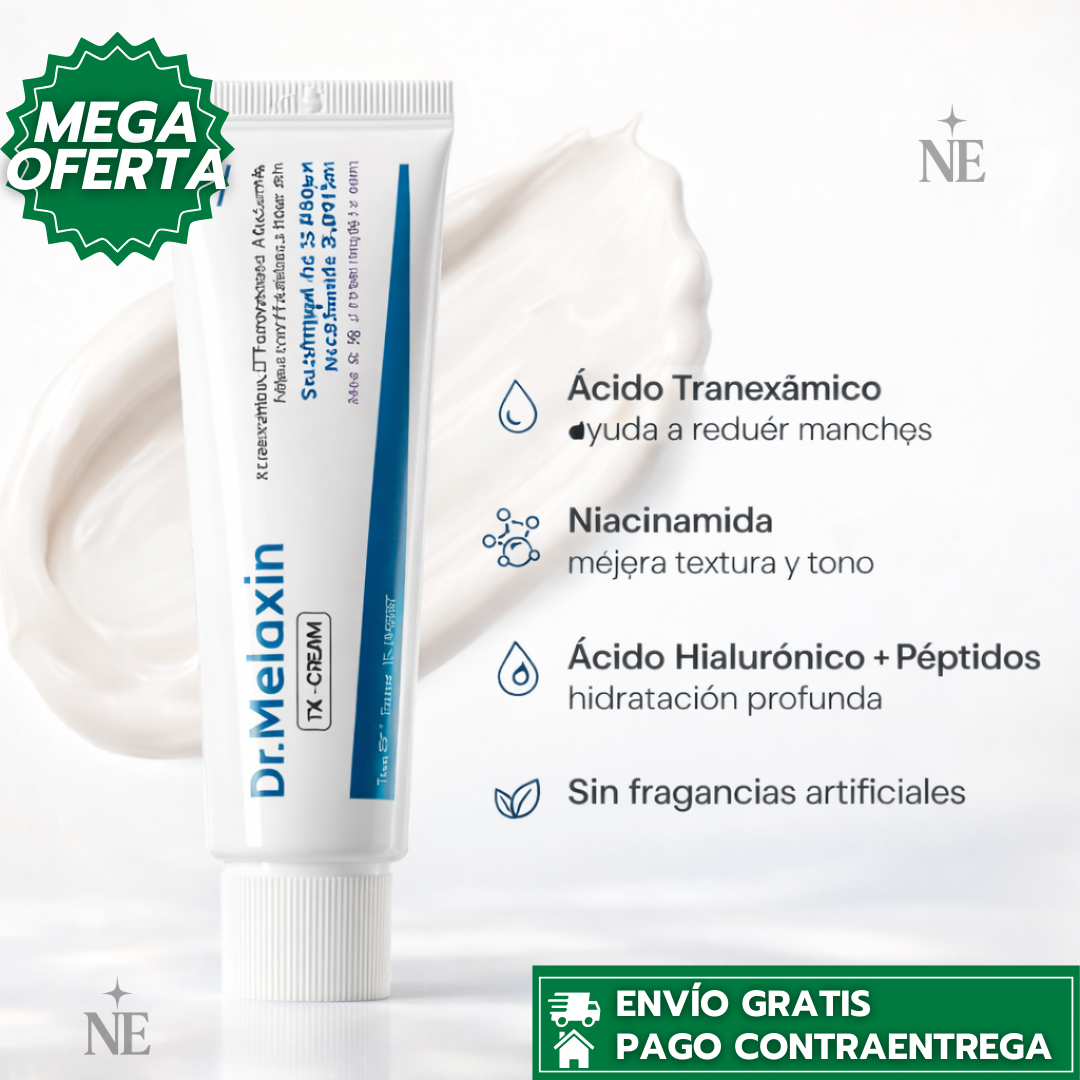 DR. MELAXIN ™: Crema Despigmentante que Reduce Manchas y Unifica el Tono para una Piel Más Luminosa.
